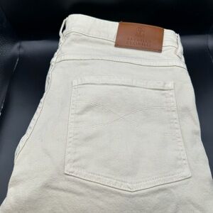 Brunello Cucinelli Cream Skinny Denim EU50